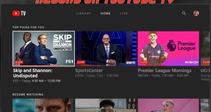 Record on YouTube TV